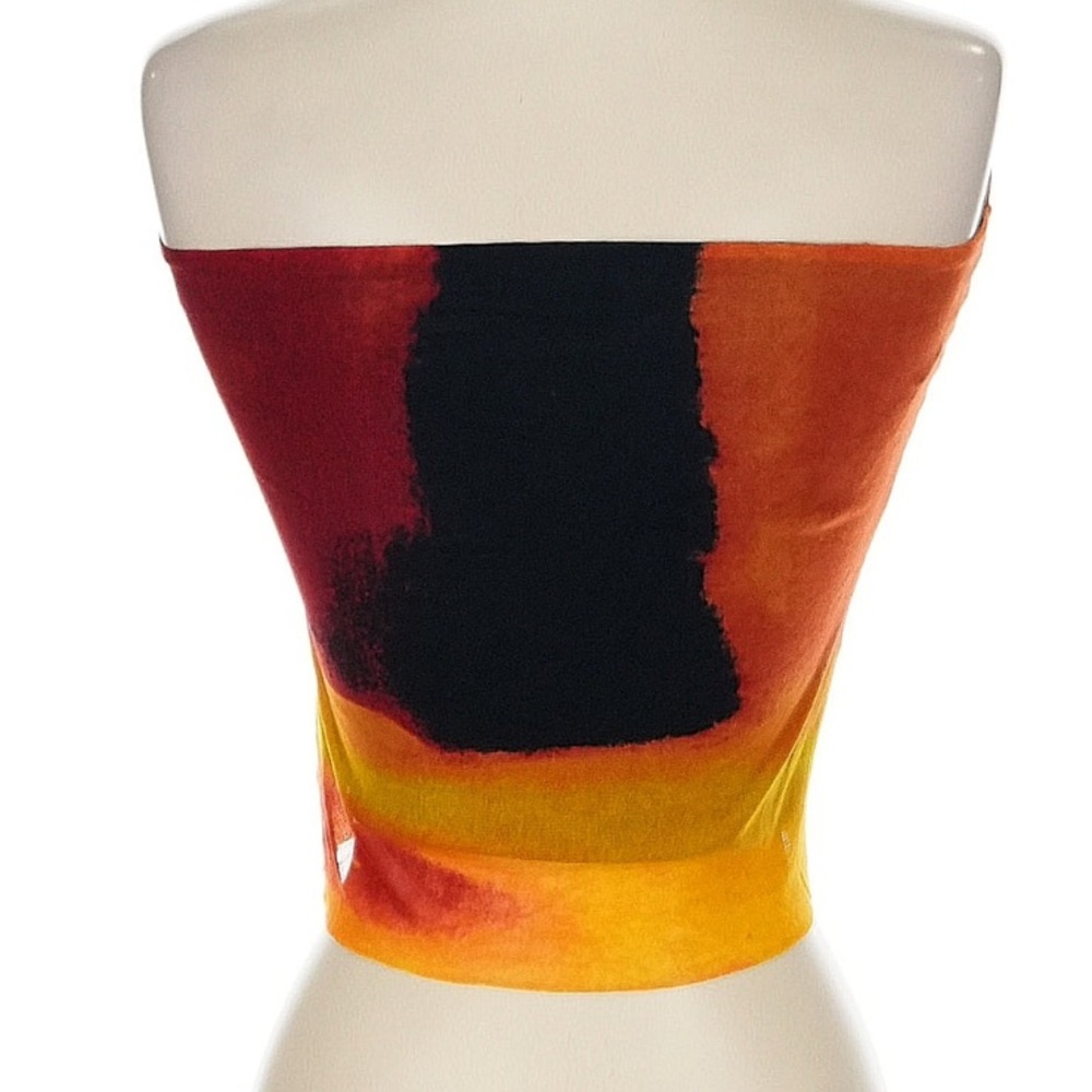 Vivienne Tam Vintage Mesh Strapless Top - Picture 11 of 11